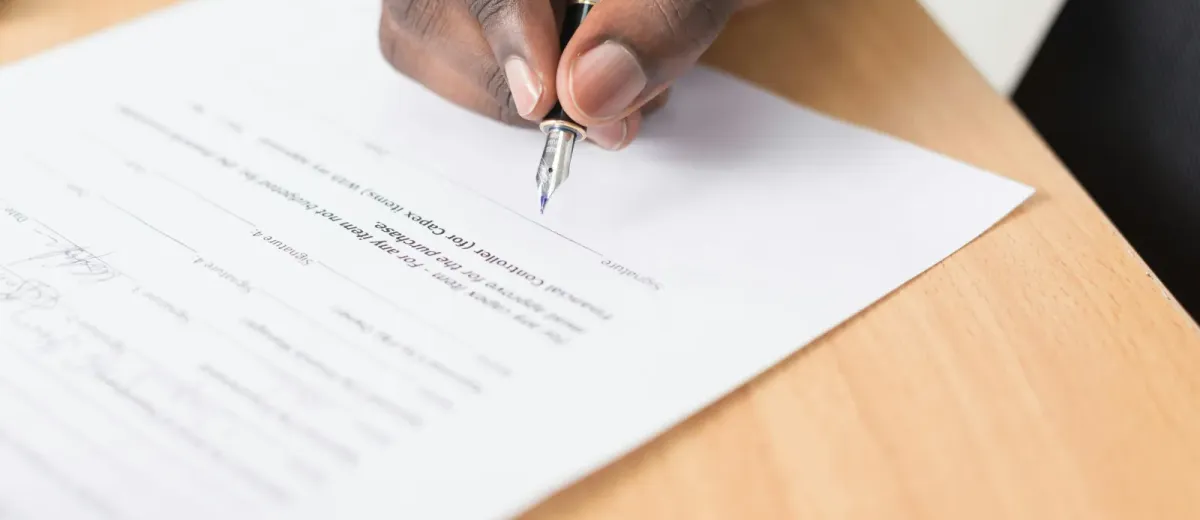 signature d'une donation au dernier vivant